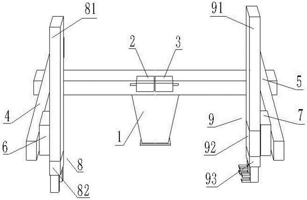 一种五轴取件去尾料机械手的制作方法