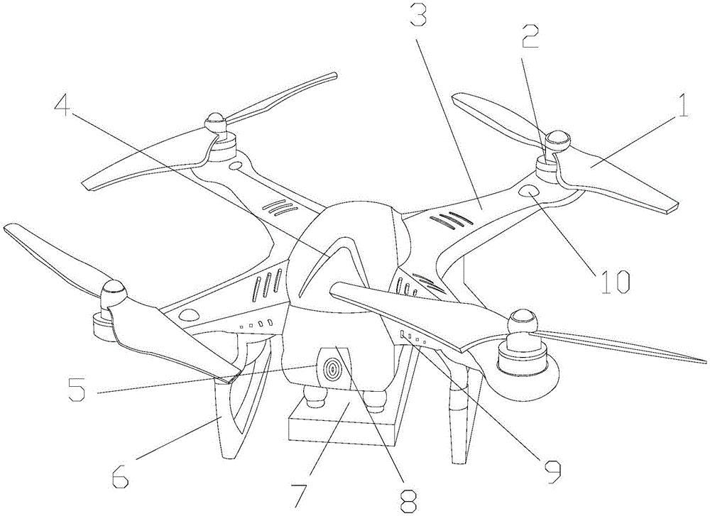 一种用于低空监控的新型航拍设备的制作方法