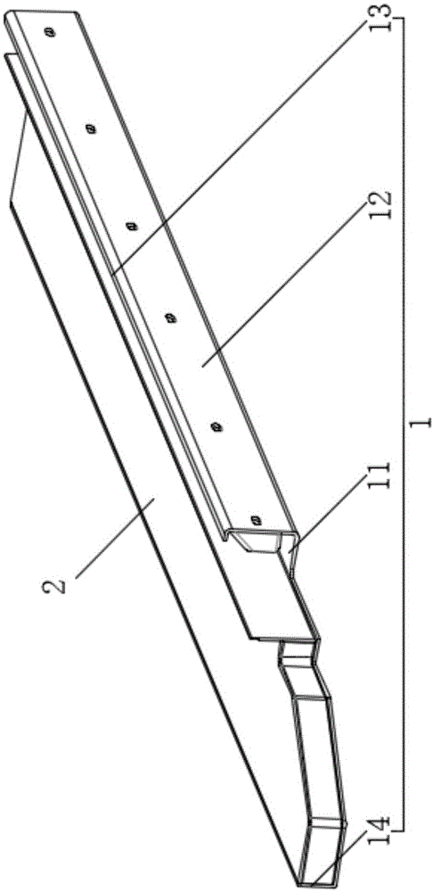 一种端墙端门框组焊工装的制作方法