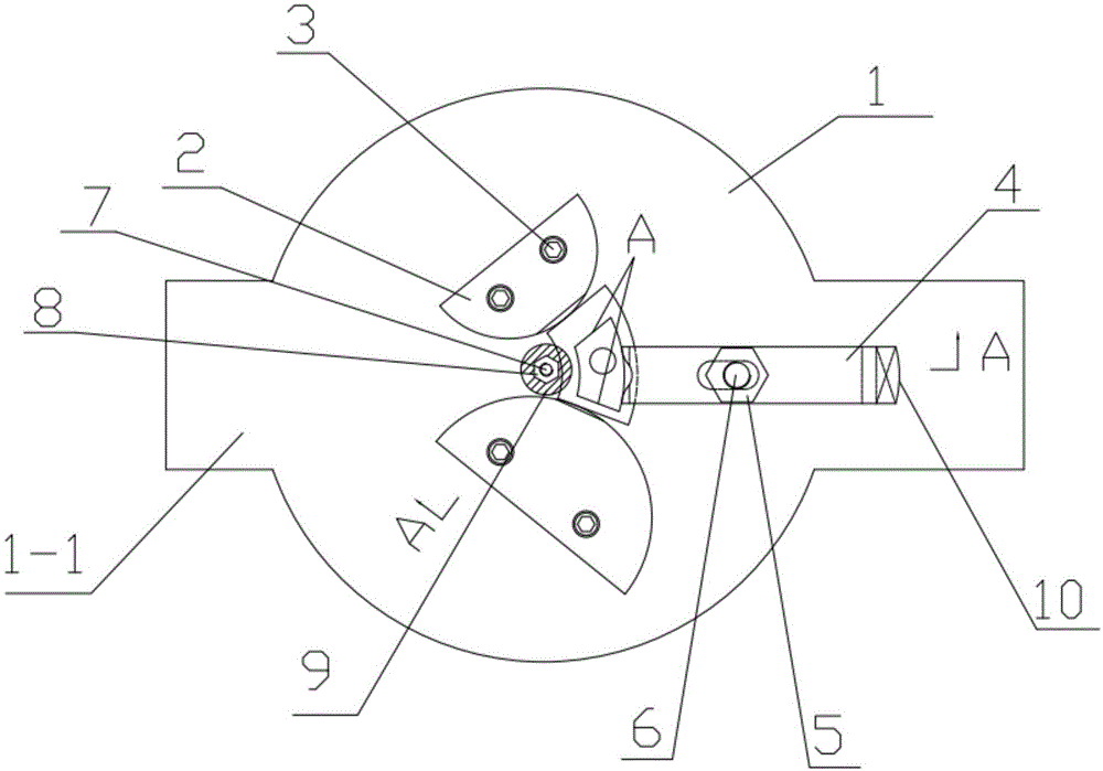 轴承瓦块定位孔车铣工装的制作方法