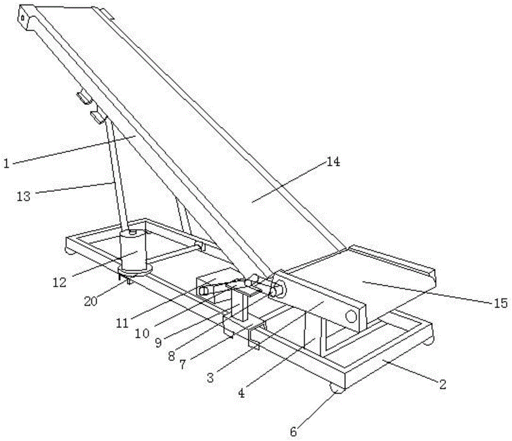 一种带式输送机的桁架提升装置的制作方法