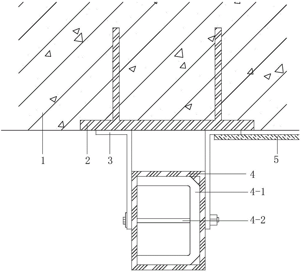 一种用于高层建筑防雷的幕墙均压环连接节点结构的制作方法