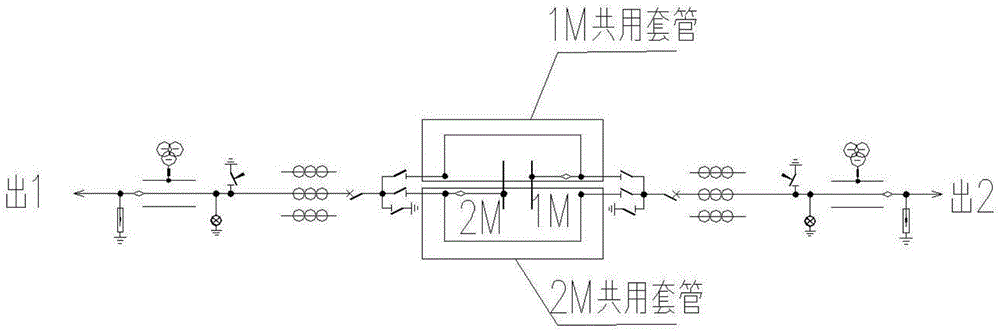 应用于双母线出线的HGIS设备的制作方法