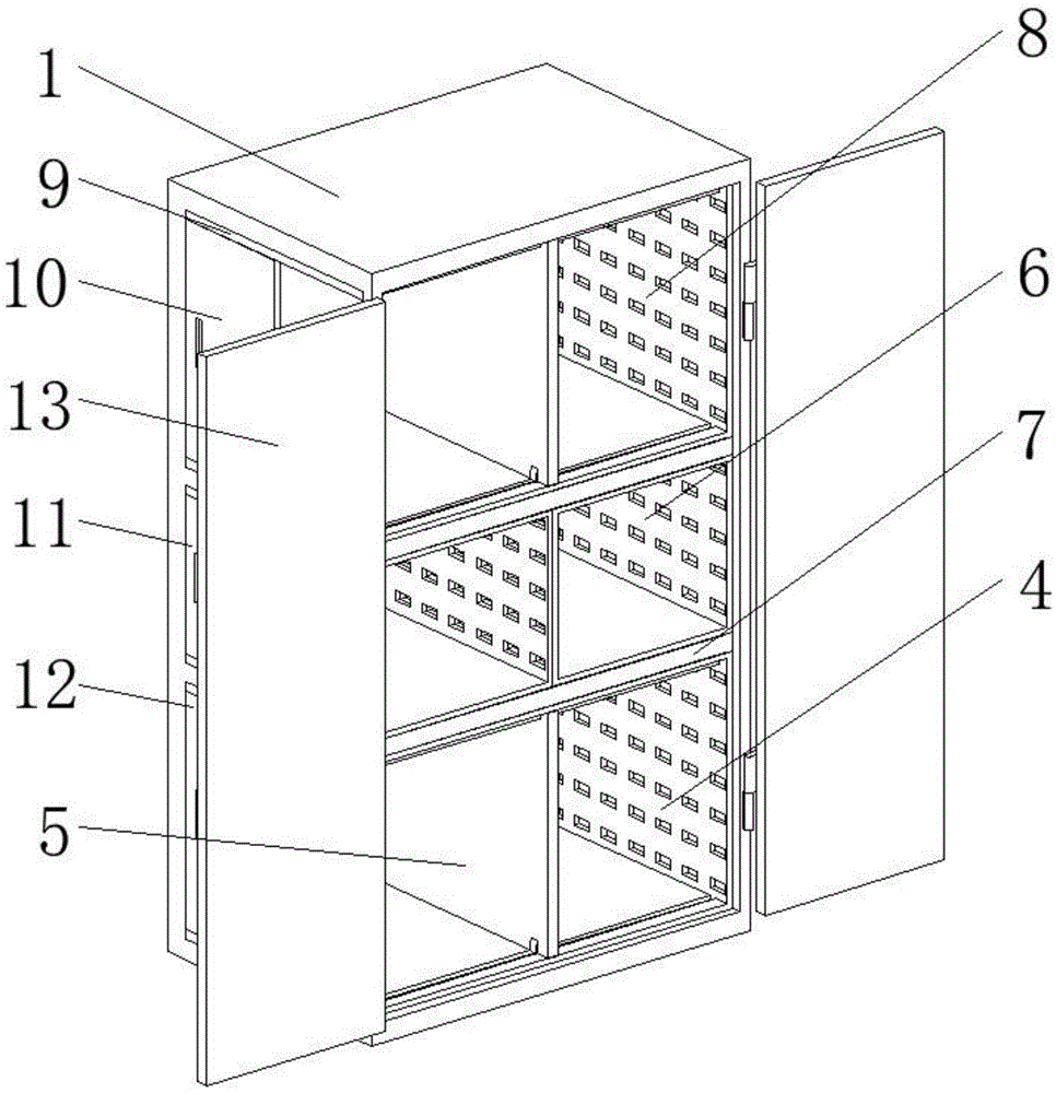 一种固定分隔式低压开关柜的制作方法