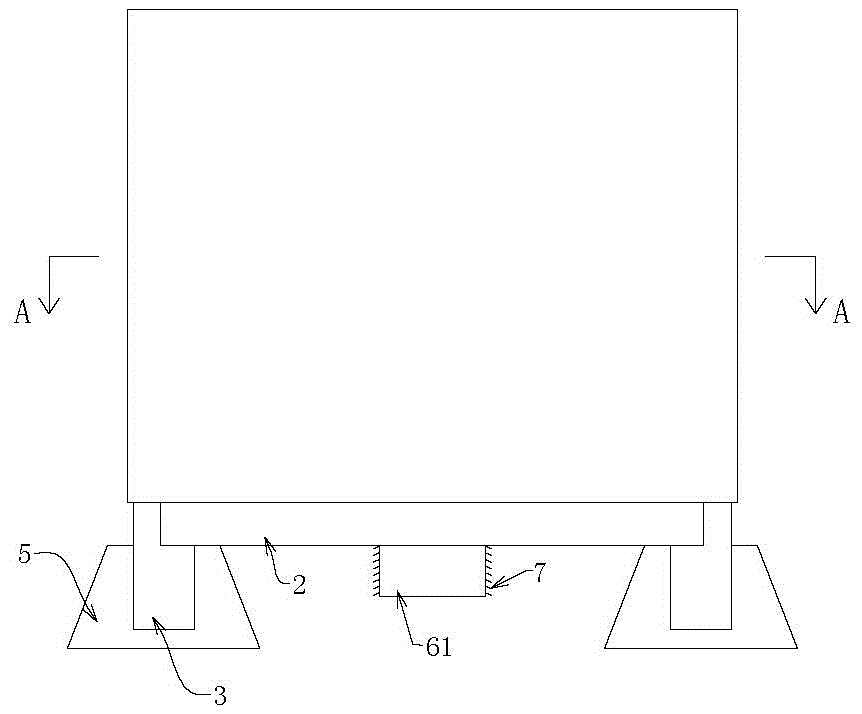 底部易安装GGD固定式开关柜柜体的制作方法