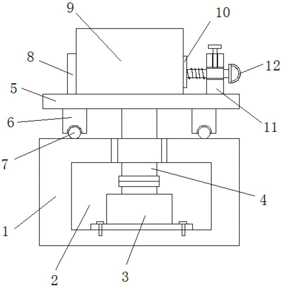 数学立体几何模型旋转式展示装置的制作方法