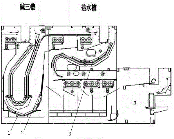 一种带有超声波发生装置的洗瓶机的制作方法