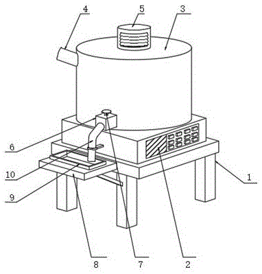 一种胶囊生产用放液装置的制作方法
