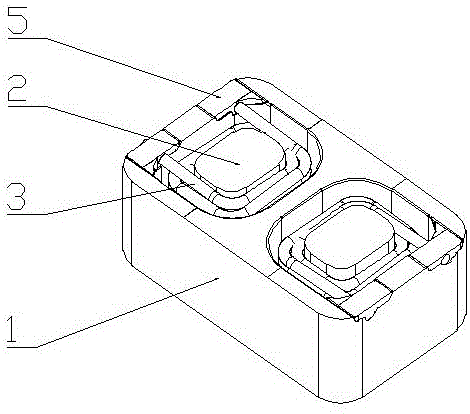 一体式耦合电感器的制作方法