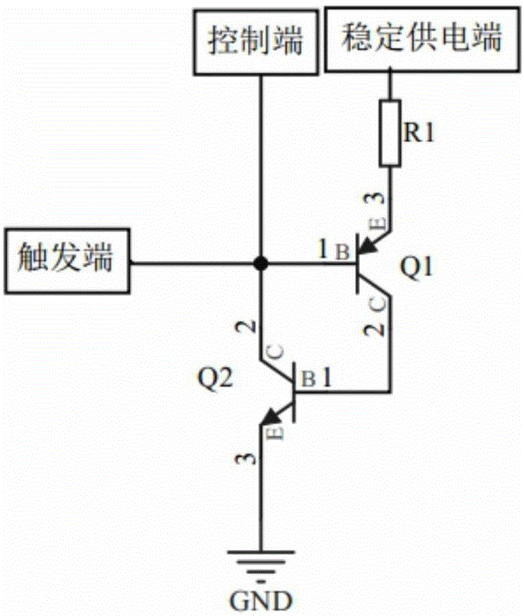 一种低电平触发自锁电路的制作方法