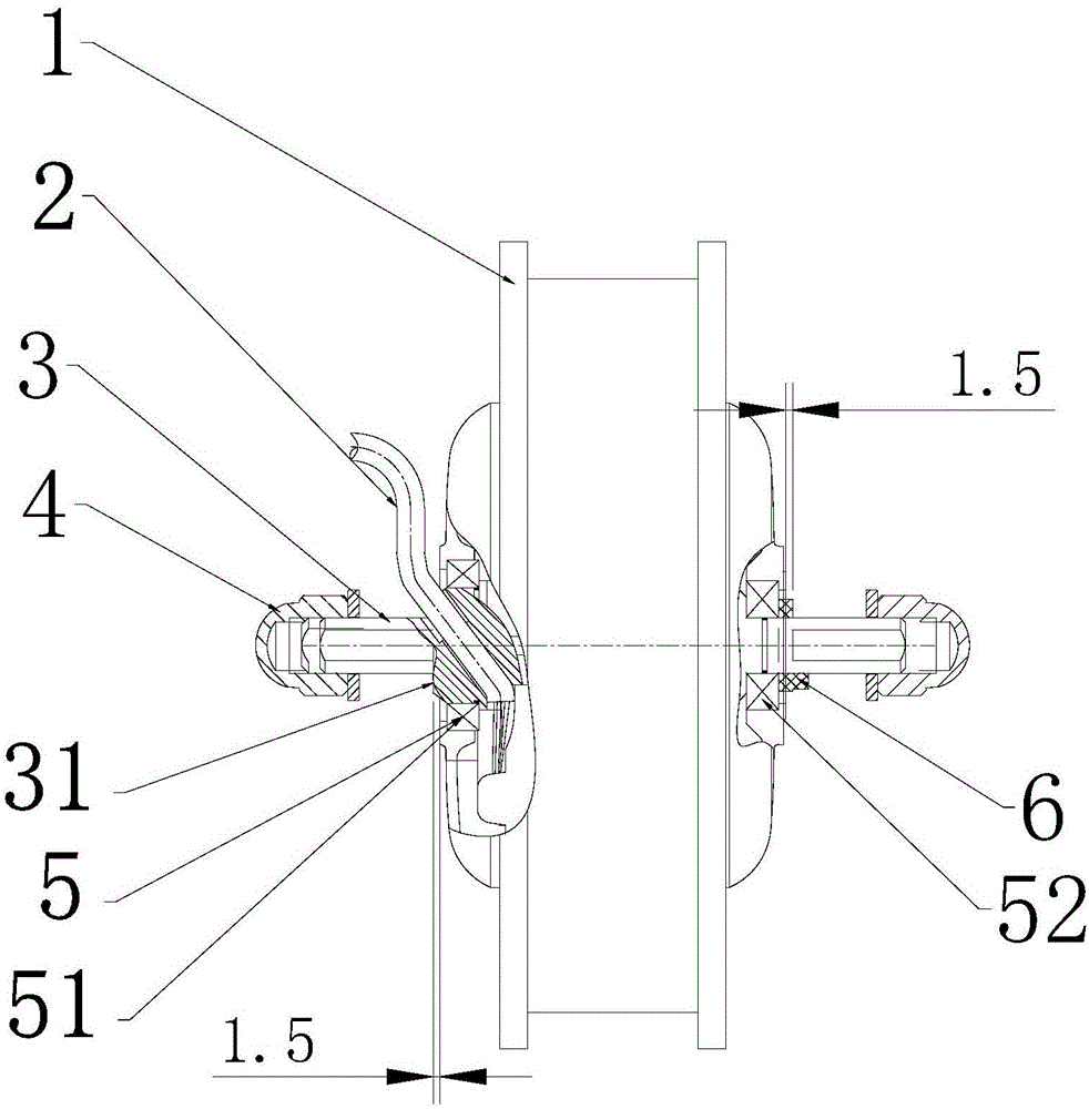 一种轮毂电机及具有其的电动滑板车的制作方法