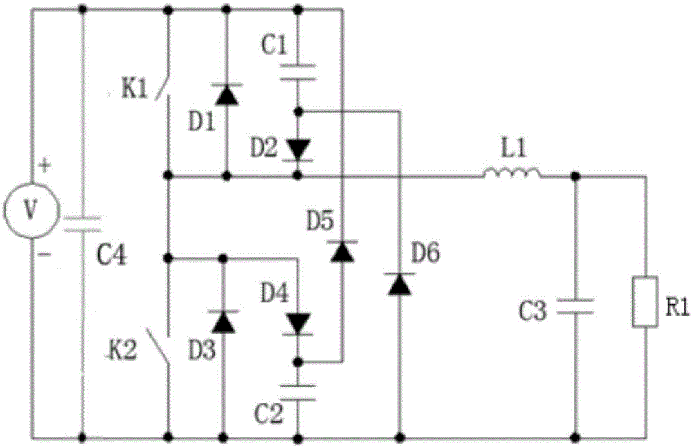 开关电源缓冲电路及其电源缓冲模块的制作方法