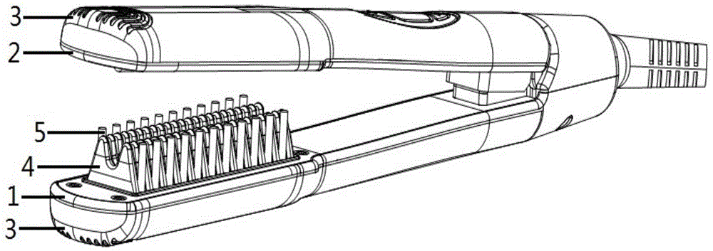 一种电热梳的制作方法