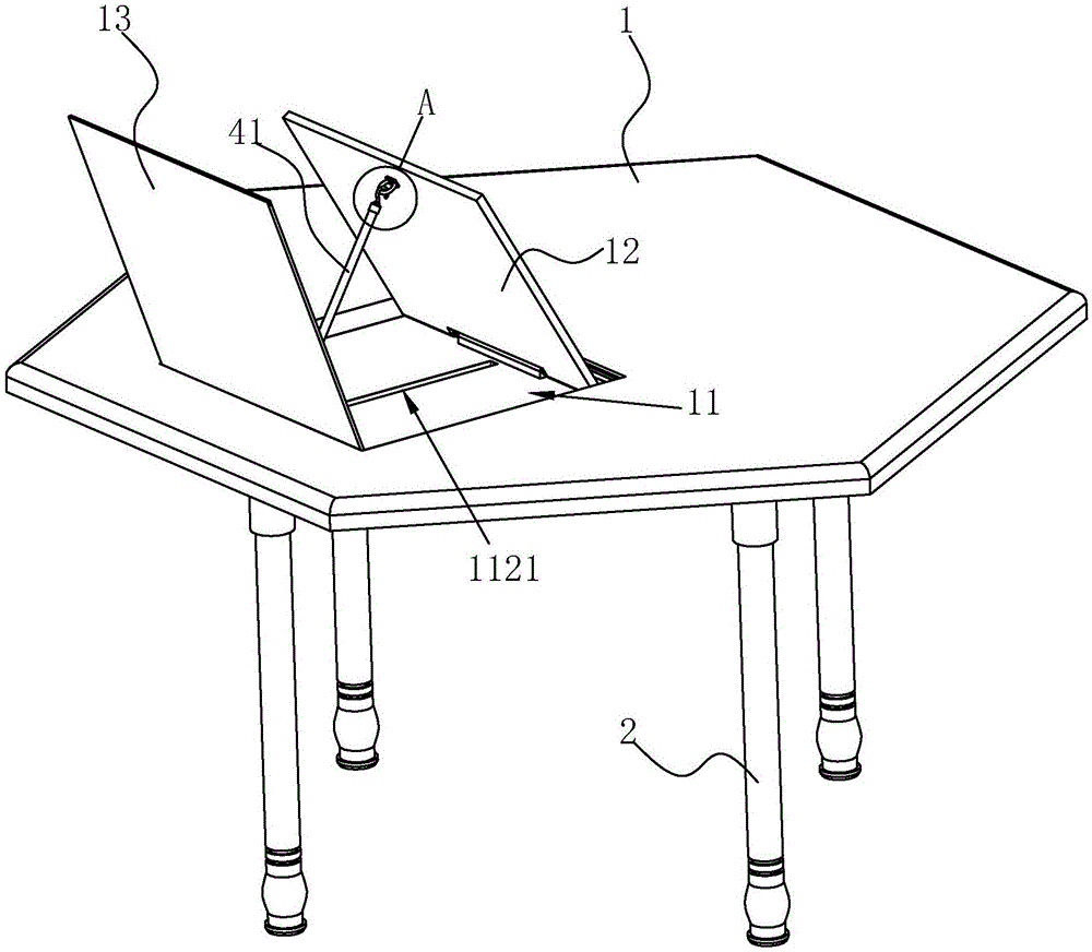 学生桌的制作方法