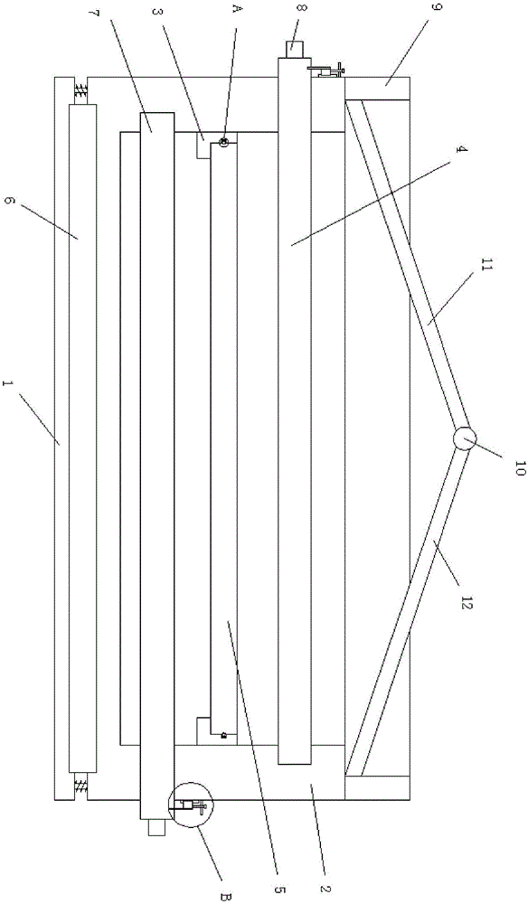 一种锂电池用托盘架的制作方法