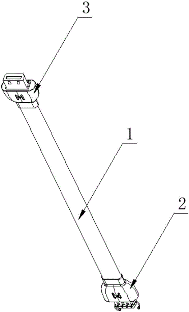 一种电刷触电的读卡器连接器的制作方法