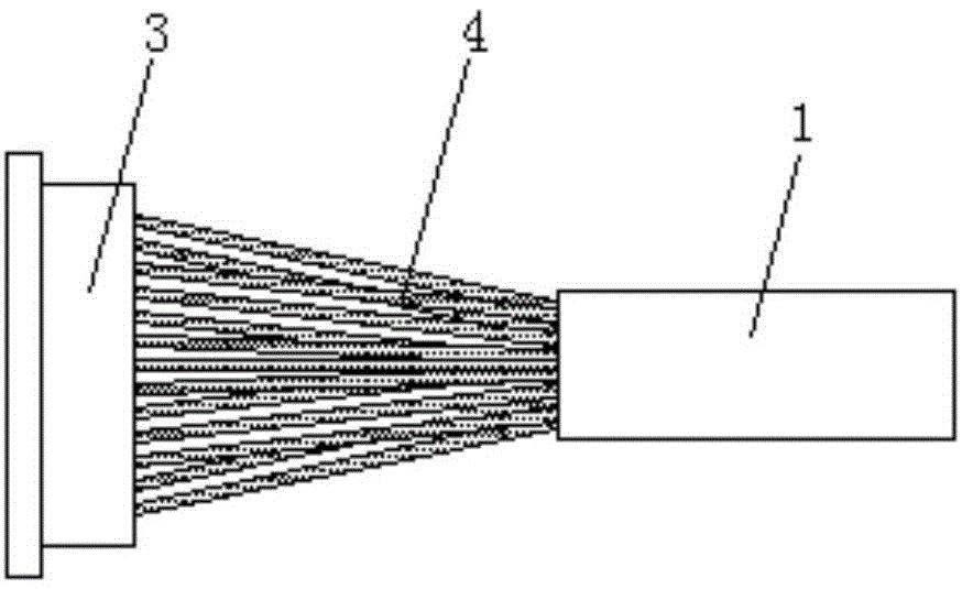 一种连接线和连接头垂直的连接器的制备方法与流程
