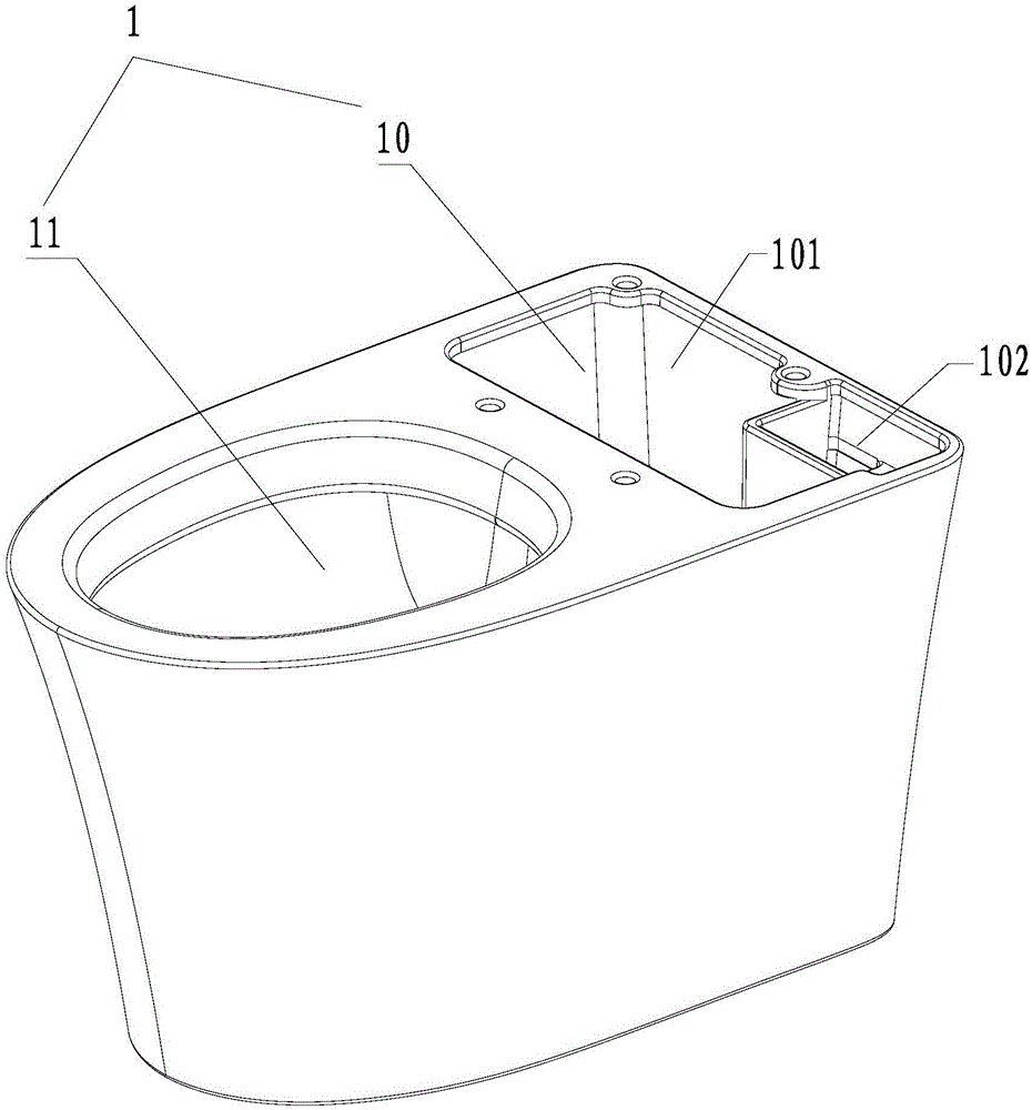 坐便器盖板的翻转机构的制作方法