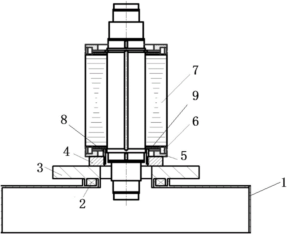 一种转子端环焊接固定方法与流程
