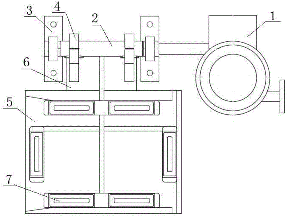 一种铸焊机用夹具自动翻转机构的制作方法
