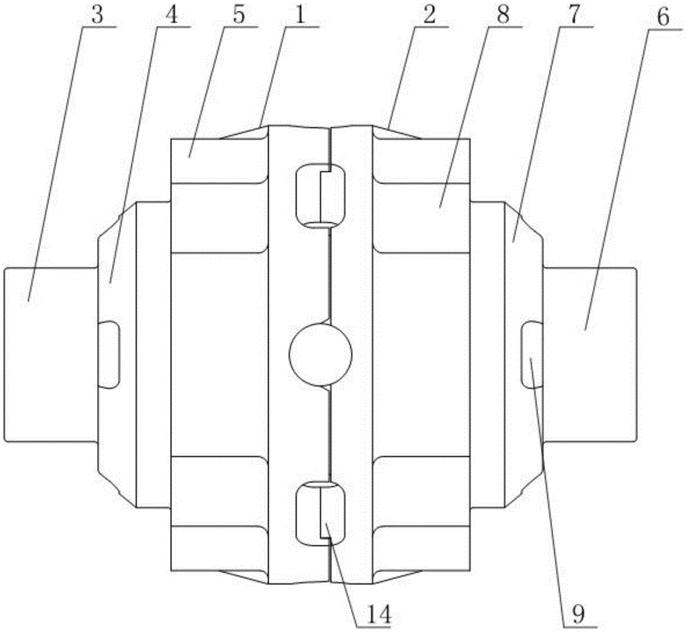 分体式差速器壳体的制作方法