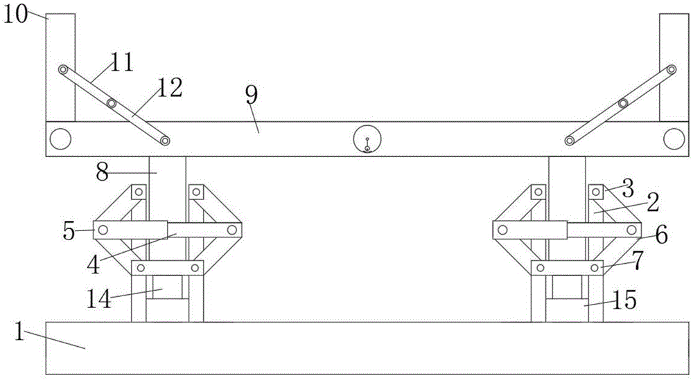 一种折弯机用的安装支架的制作方法