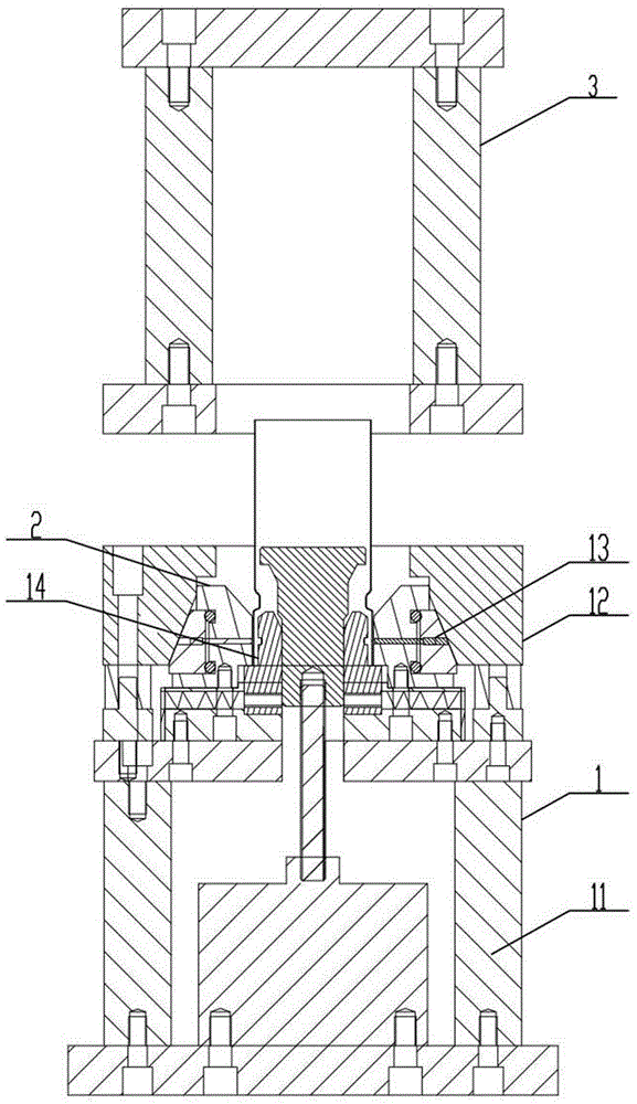 一种非连续式螺纹成型模具的制作方法