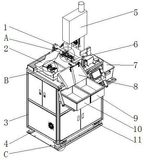 一种超声波冲切水口的制作方法