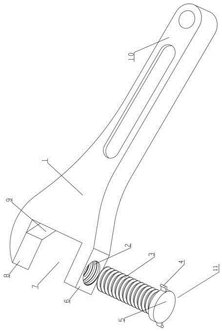 一种活扳手的制作方法