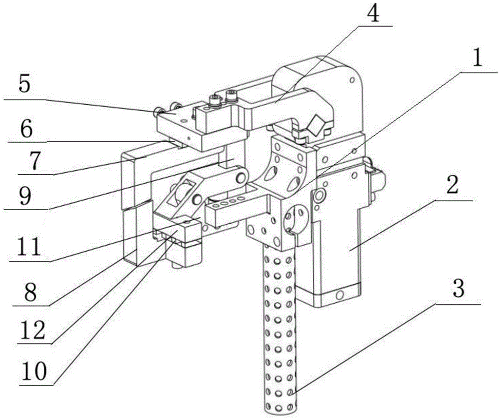 一种焊接夹具侧围搬运抓手双活动夹紧结构的制作方法
