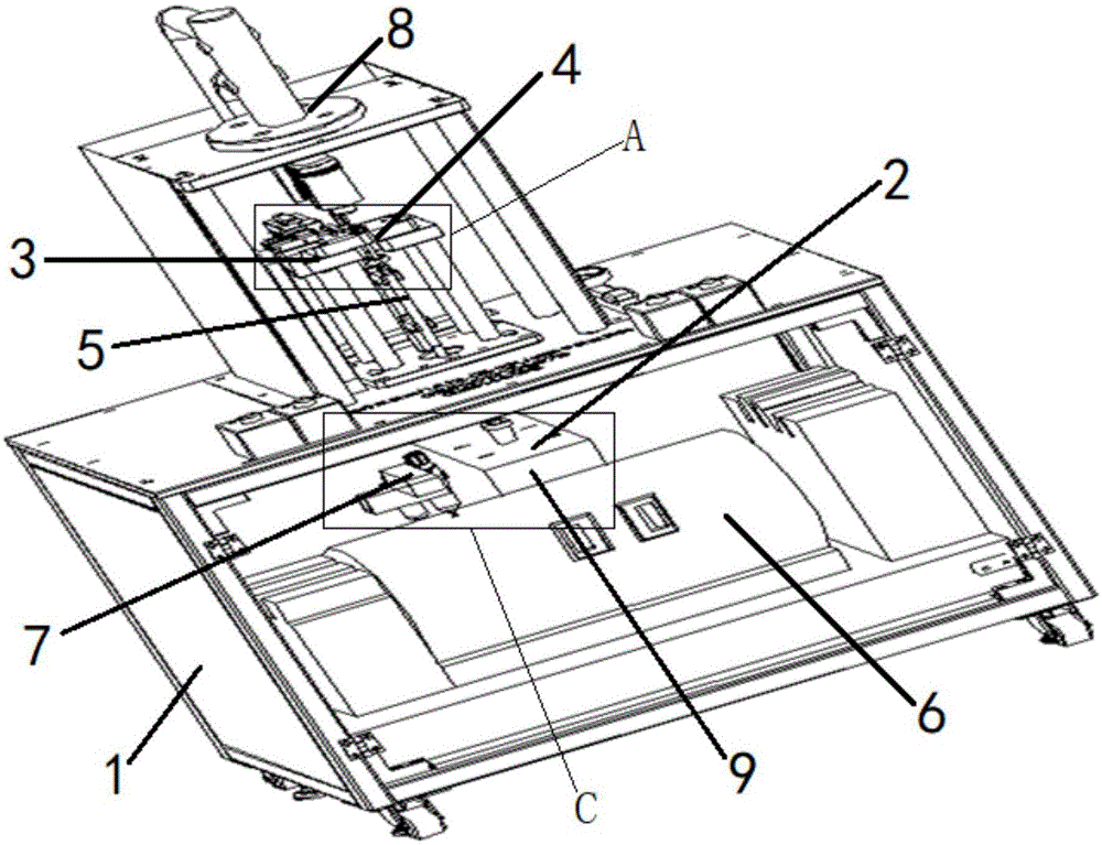 一种汽车电动尾门的轴承与轴承套卡紧设备的制作方法