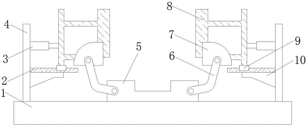 一种金属模具加工用夹具的制作方法