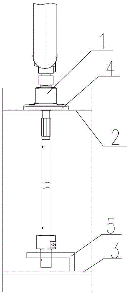 一种受电弓手动升降弓装置的自固定结构的制作方法
