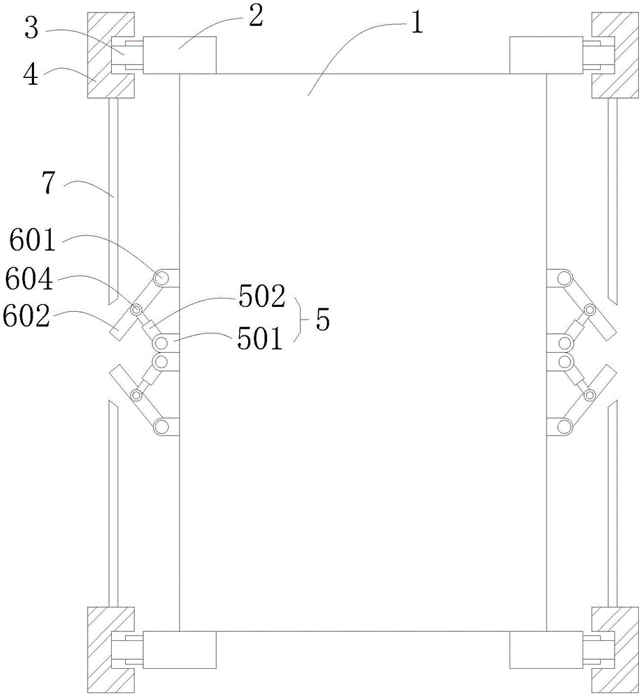 一种垂直升降类立体车库的升降机定位装置的制作方法