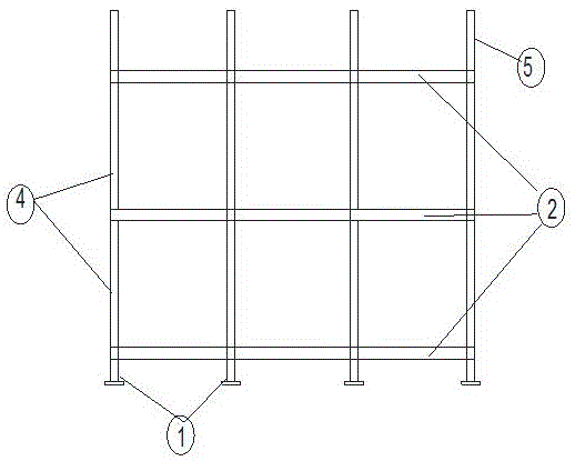 一种新型后浇带支撑架的制作方法