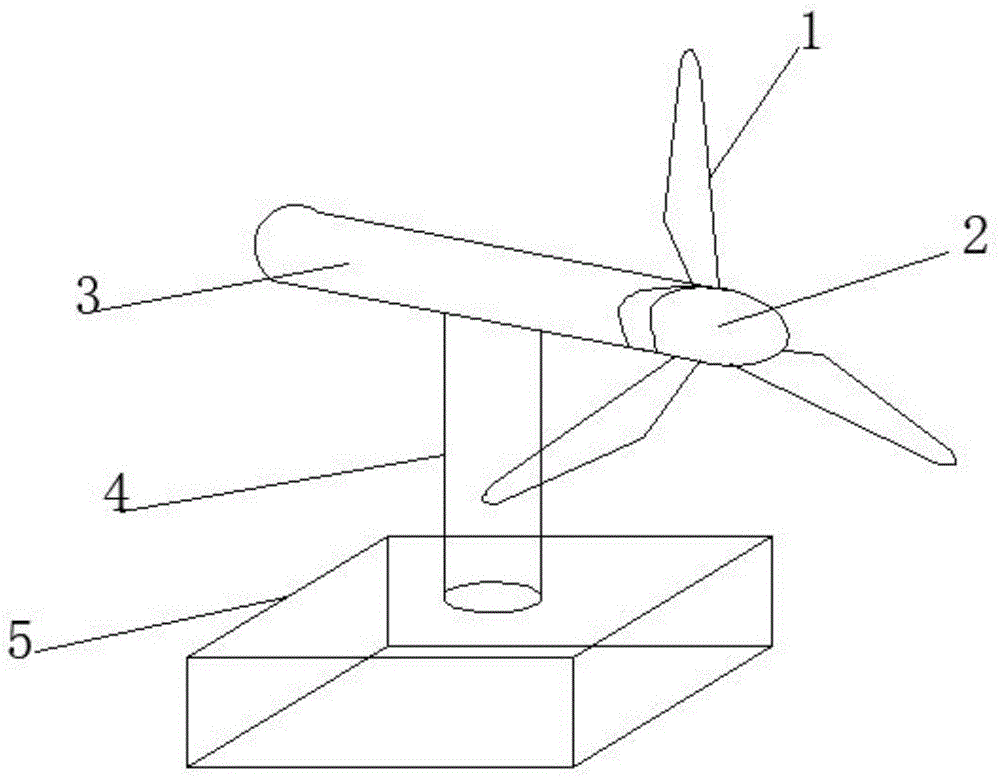 一种风力发电机用的管桩平台基座的制作方法