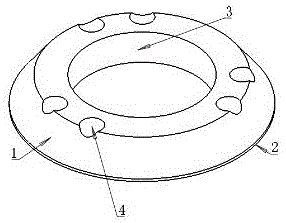 一种太阳轮主紧固连接盘的制作方法