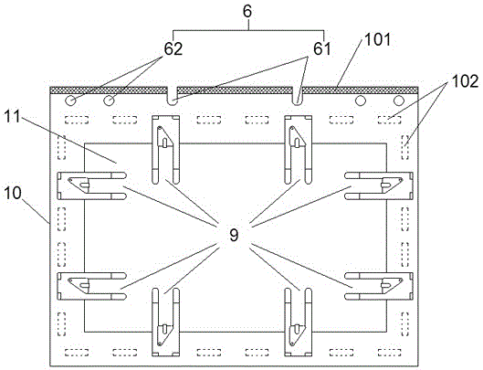 一种产线模板缝纫机布料模板的制作方法