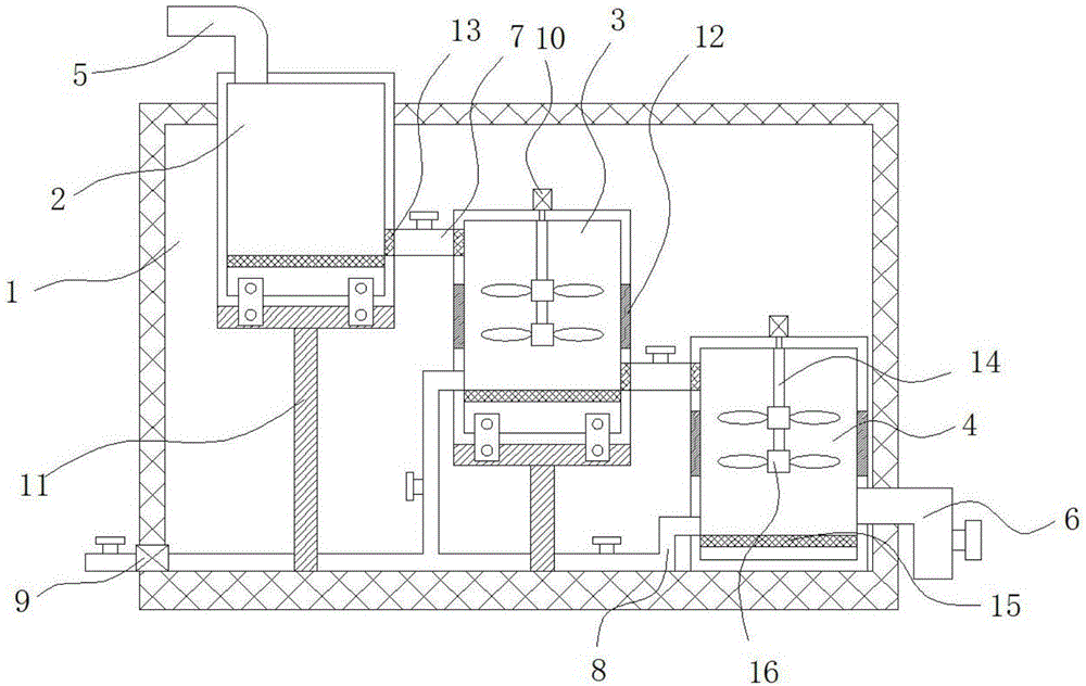 一种污水处理用沉淀池的制作方法