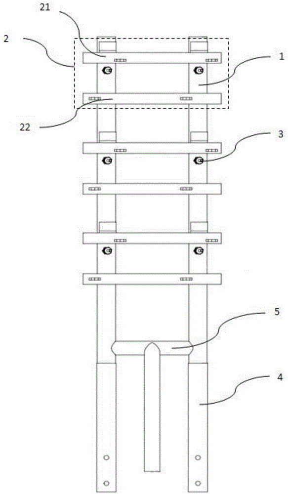 一种应用于增压泵泵体阳极氧化的挂具的制作方法