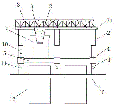 一种建筑用移动模架的制作方法