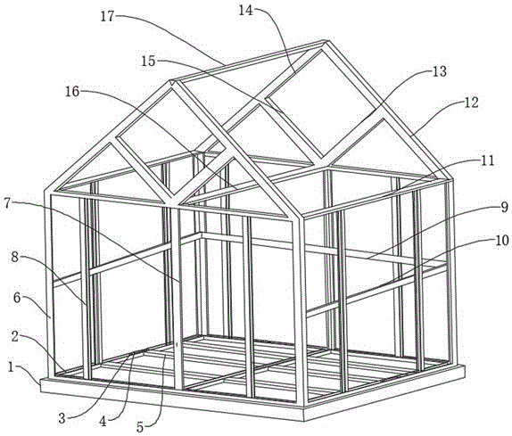 一种装配式的轻钢结构住宅的制作方法