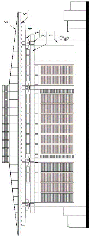 一种钢骨木肌景观建筑结构的制作方法