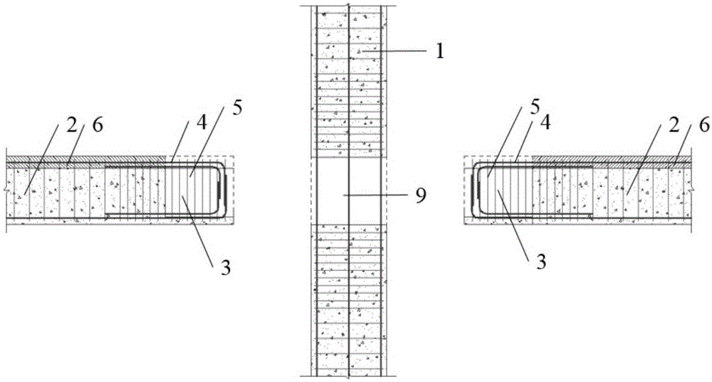 附加闭合连接钢筋的装配整体式梁柱节点结构的制作方法