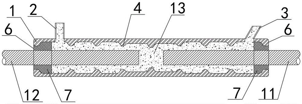 一种出浆口斜向上的钢筋灌浆套筒及其连接结构的制作方法