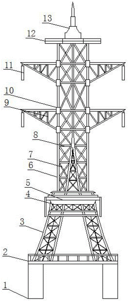 多功能结构复合材料杆塔的制作方法
