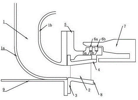 一种燃气轮机涡轮第一级喷嘴的环形密封及安装结构的制作方法