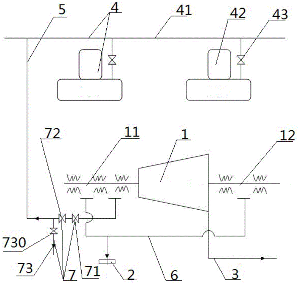 一种改进的汽轮机轴封系统的制作方法