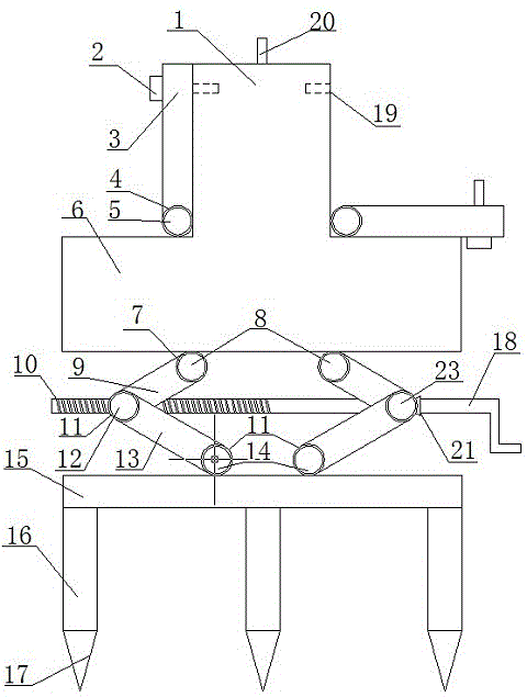 一种便携式测量仪器固定装置的制作方法