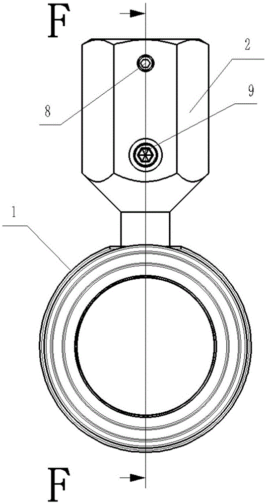 一种膜式管道测压仪表连接装置的制作方法